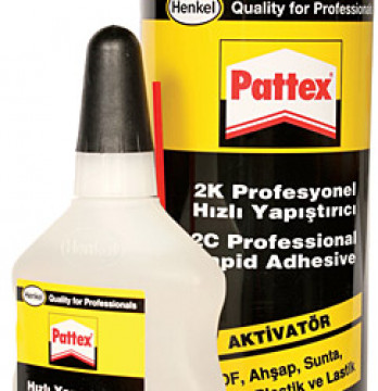 Pattex 2K Aktivatörlü Yapıştırıcı 200+35ML